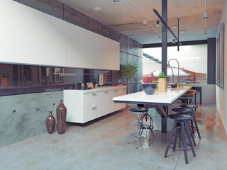 contemporary kitchen