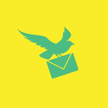 Love Letter - Bird Mail Logo