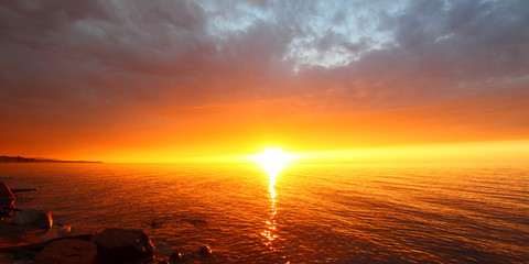 Beaches of Lake Superior in northern Michigan are a spectacular summer vacation destination