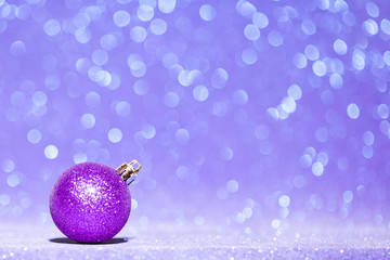Beautiful Glitter christmas ball