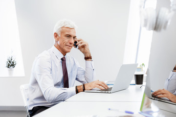 Obraz premium Being connected and in touch