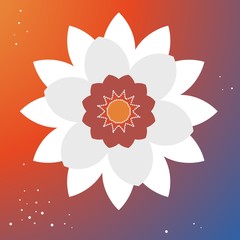 sacred and abstract Geometric symbol. vector