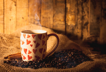 hot coffee