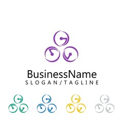 generation vector logo icon