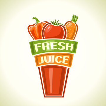 Fresh juice from vegetables