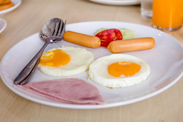 american breakfast