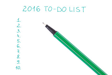 Planning resolutions and goals for new year