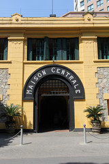 Hoa lo Prison Museum in Hanoi, Vietnam