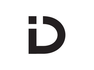 ID Letter Identity Monogram Logo