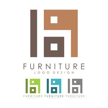 Furniture Logo - Seat Logo Design Logo Vector 