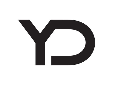 YD Letter Identity Monogram Logo