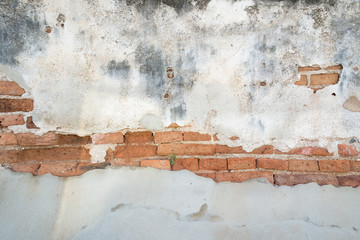 Aged bricks wall texture