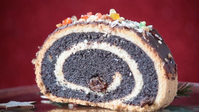 Makowiec - strucla makowa - rolada