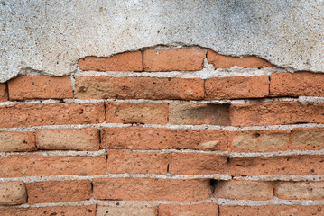 Old grunge bricks wall surface background