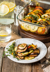 Famous French dish from Provence - Vegetable Ratatouille