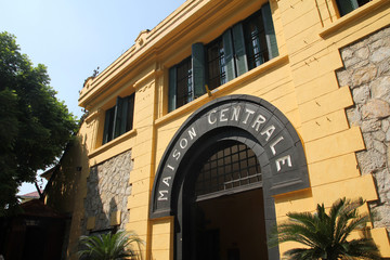 Hoa lo Prison Museum in Hanoi, Vietnam