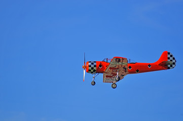 russian red plane