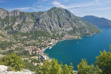 Fototapeta na wymiar Bay of Kotor, Montenegro