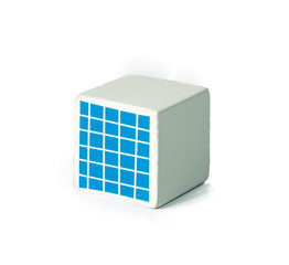 Shape toy with isolated white background