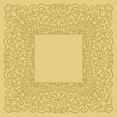 Wedding invitation card template