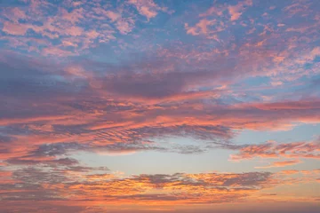 Photo sur Plexiglas Mer / coucher de soleil Coloré du ciel du lever du soleil