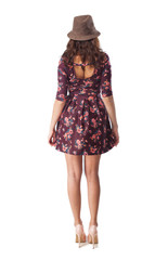 happy young-woman-full-body back