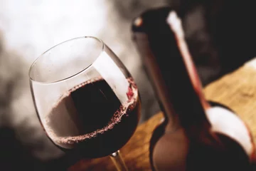 Photo sur Plexiglas Vin fine wine - tilt shift selective focus effect photo  