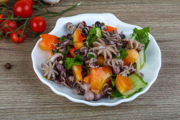 Octopus salad