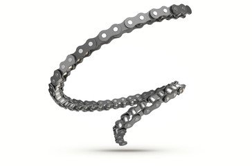 Bicycle Chain Spiral
