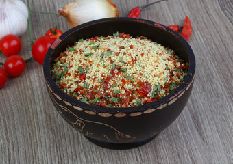 Raw couscous