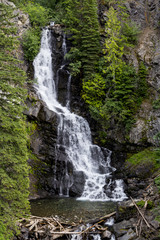 Fototapeta na wymiar Waterfalls in EC Manning Park, British Columbia