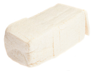 sandwich slices horizontal on a white background