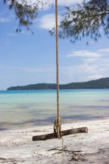 Swing on the beach