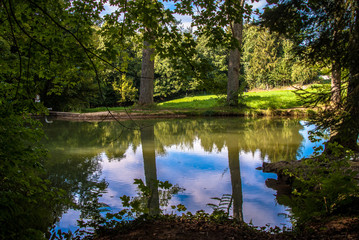 Feuerlöschteich in Engelsbrand