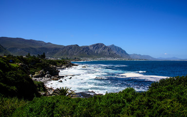 a seascape of the cape peninsula