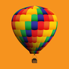 Fototapeta premium Hot Air Balloon - Set B 