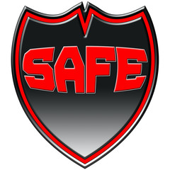 Safe Logo Badge