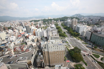 広島市街の風景