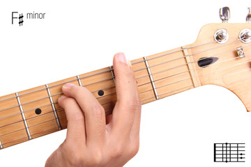 F sharp minor guitar chord tutorial