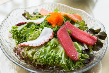 sashimi salad