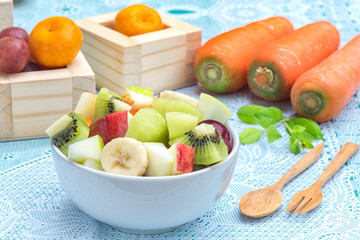 Mixed of fruits salad for healthy