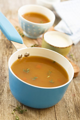Lentils and tamarind soup