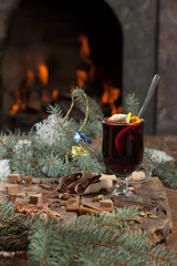 Christmas mulled wine