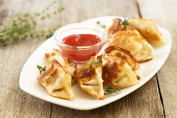 Fried dumplings