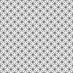 Simple vector seamless black and white background, texture, oriental ornament
