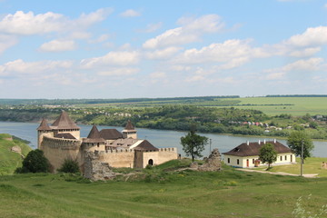 Fototapeta na wymiar Hotinskaya fortress