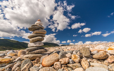 Озеро Байкал. Горы, острова и волны. Россия.The Lake Baikal. Mountains, Islands and waves. Russia.