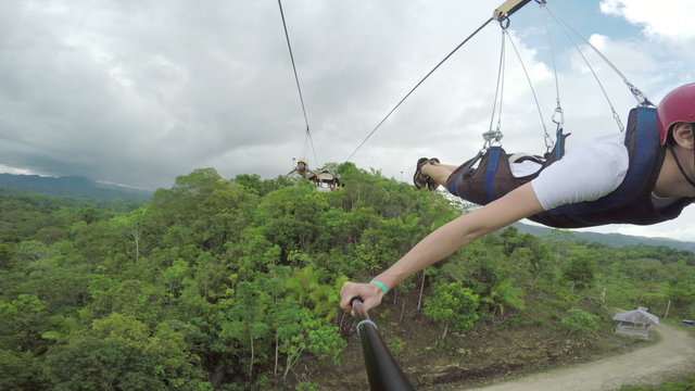 I should have never gone ziplining ; )
