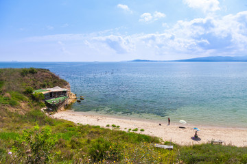 Black sea coast, Burgas bay, Bulgaria