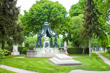 Obraz premium Zentralfriedhof in Wien
